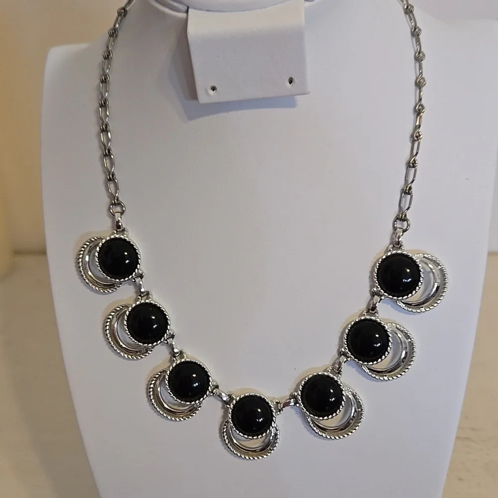 N-015-Vintage 1959 Signed "Sarah Coventry" Choker Necklace - Picture 2 of 5
